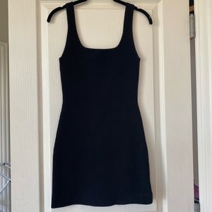 Aritzia bodycon black mini dress